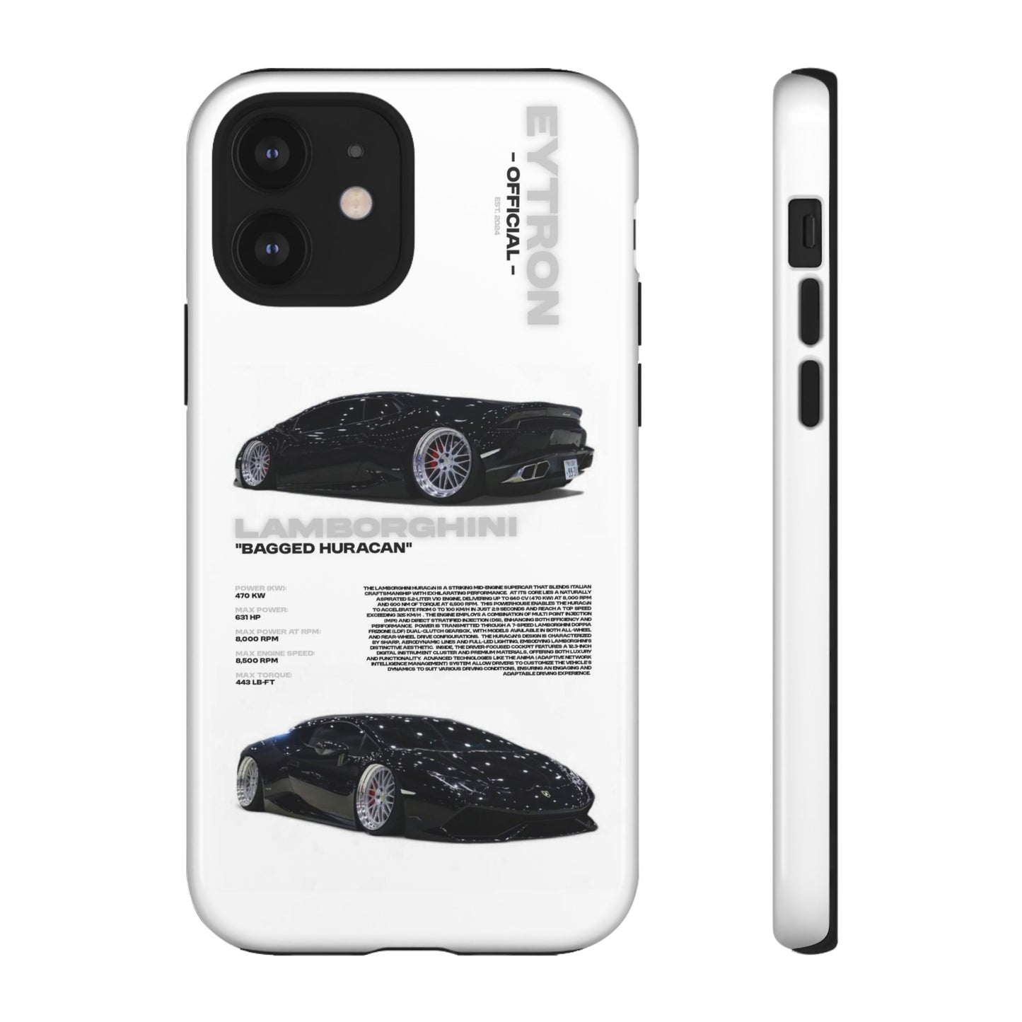 "Bagged Huracán" Sturdy Case