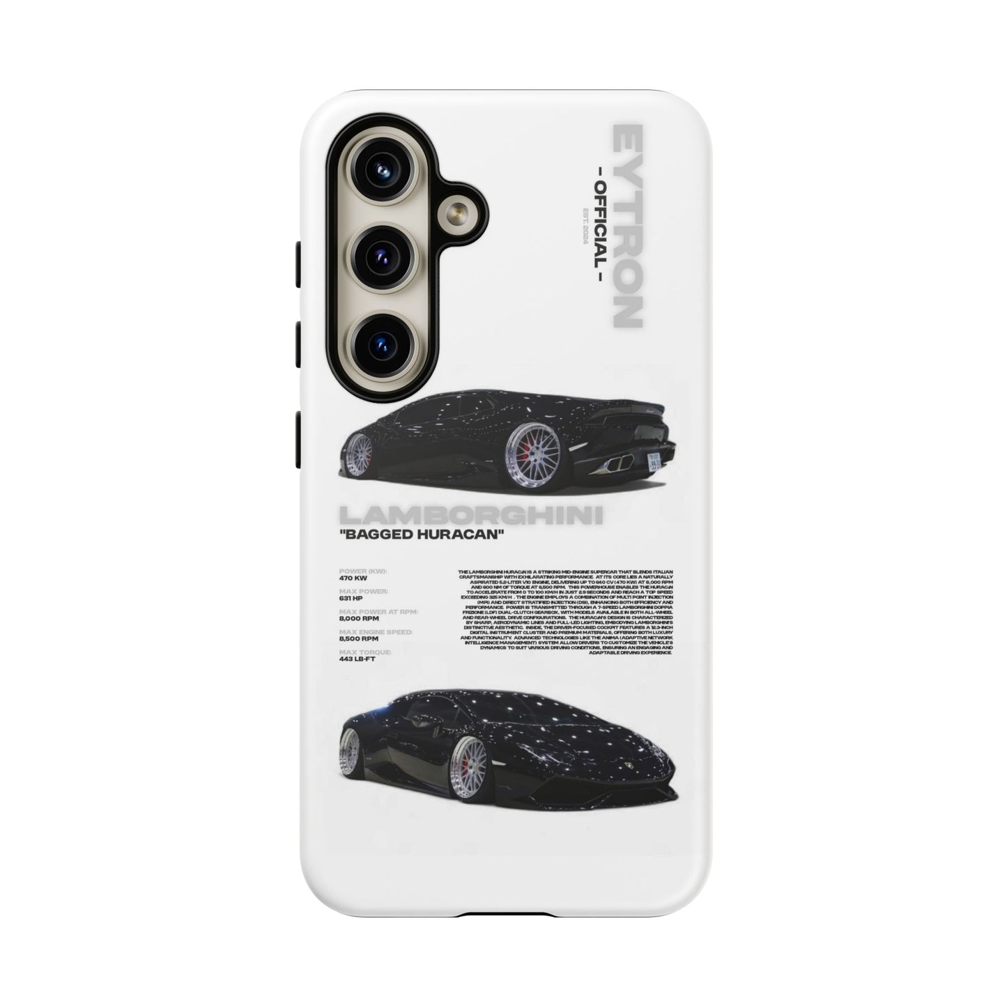 "Bagged Huracán" Sturdy Case