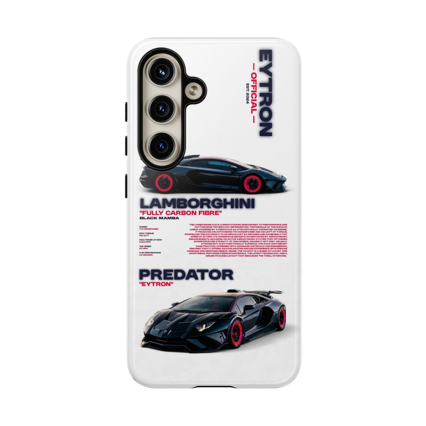 "Black Mamba" Sturdy Case