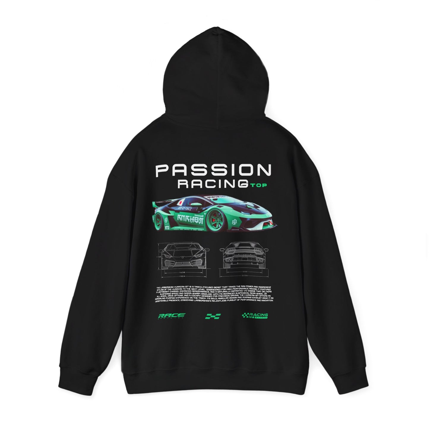 "Huracán GT" Premium Hoodie