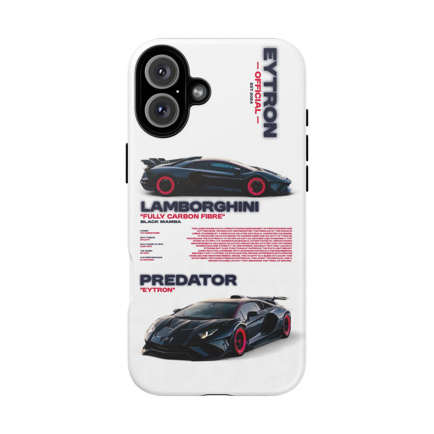 "Black Mamba" Sturdy Case