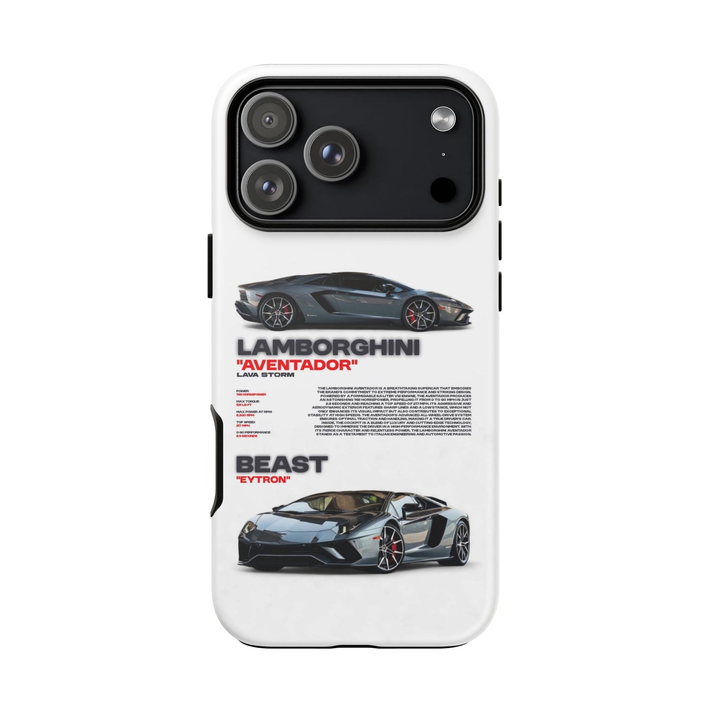 "Lava Storm" Sturdy Case