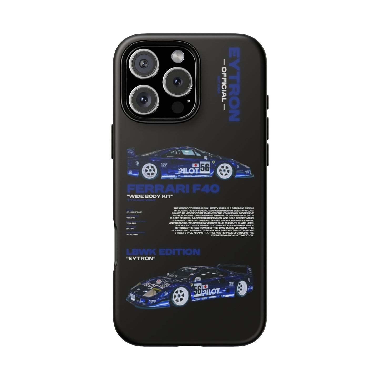 "Titanium Wave" Sturdy Case