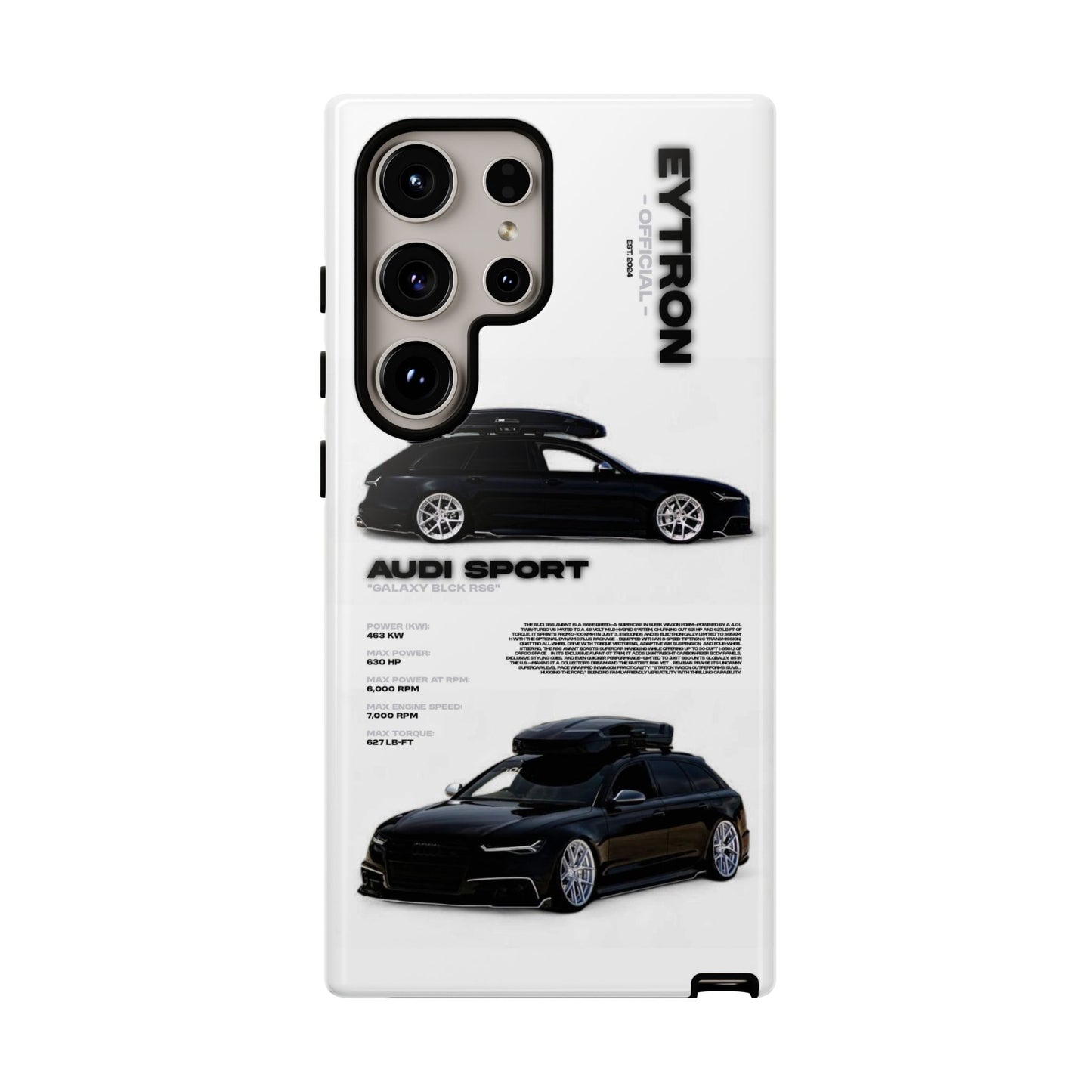 "Galaxy BLCK RS6" Sturdy Case