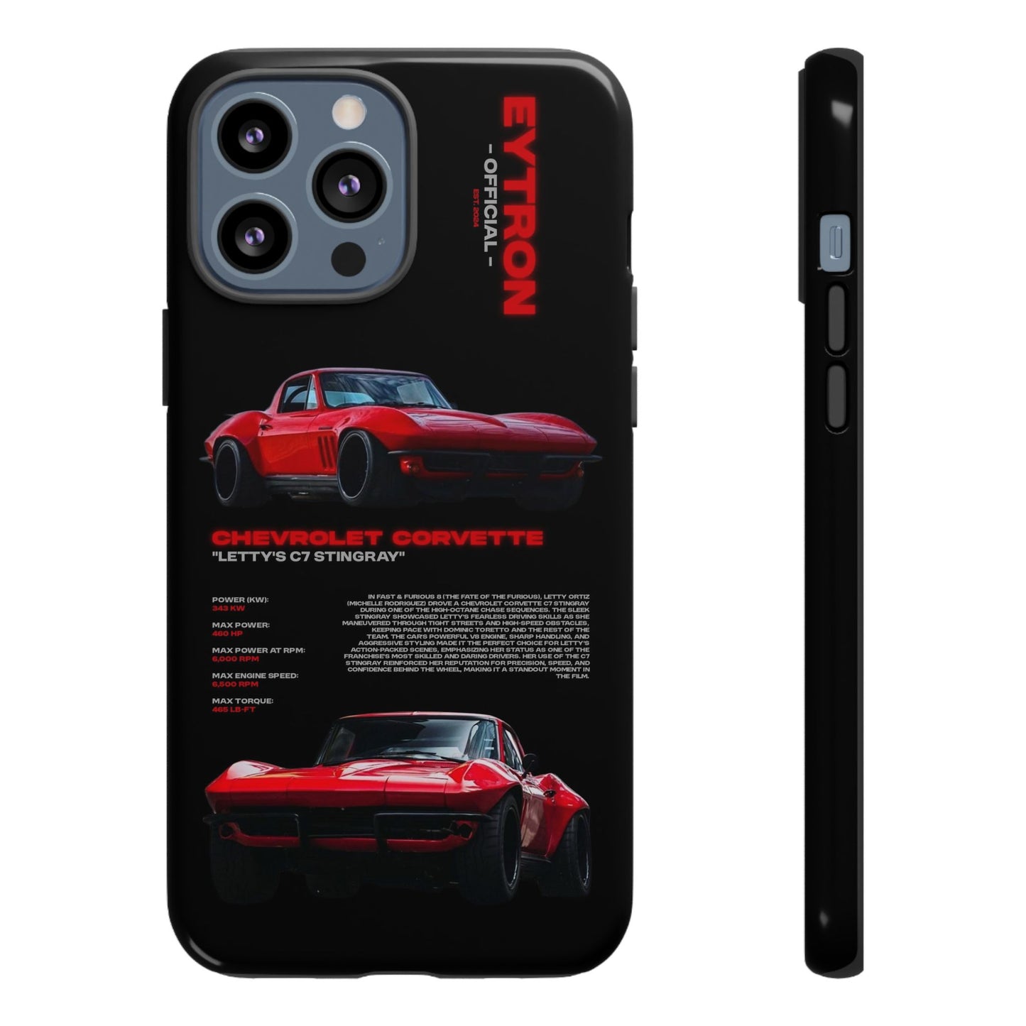 "Letty's C7 Stingray" Sturdy Case