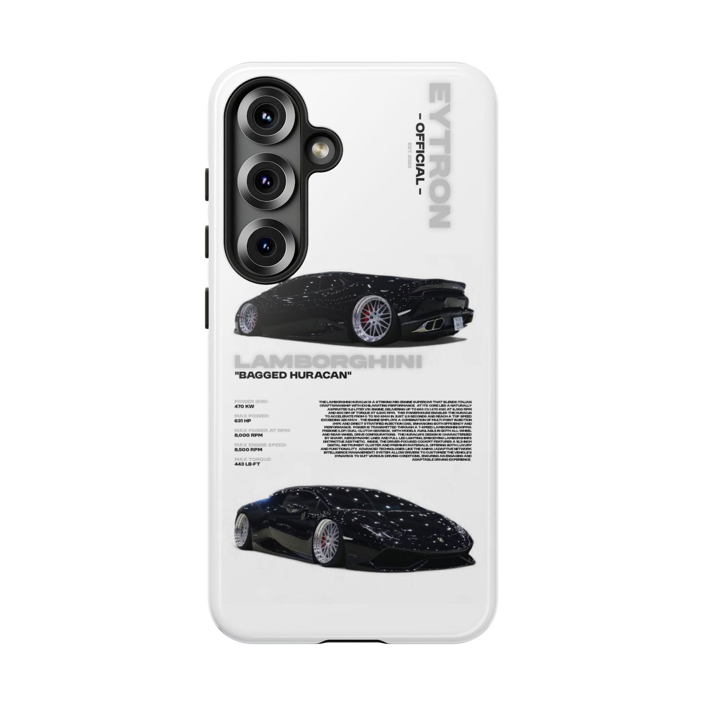 "Bagged Huracán" Sturdy Case