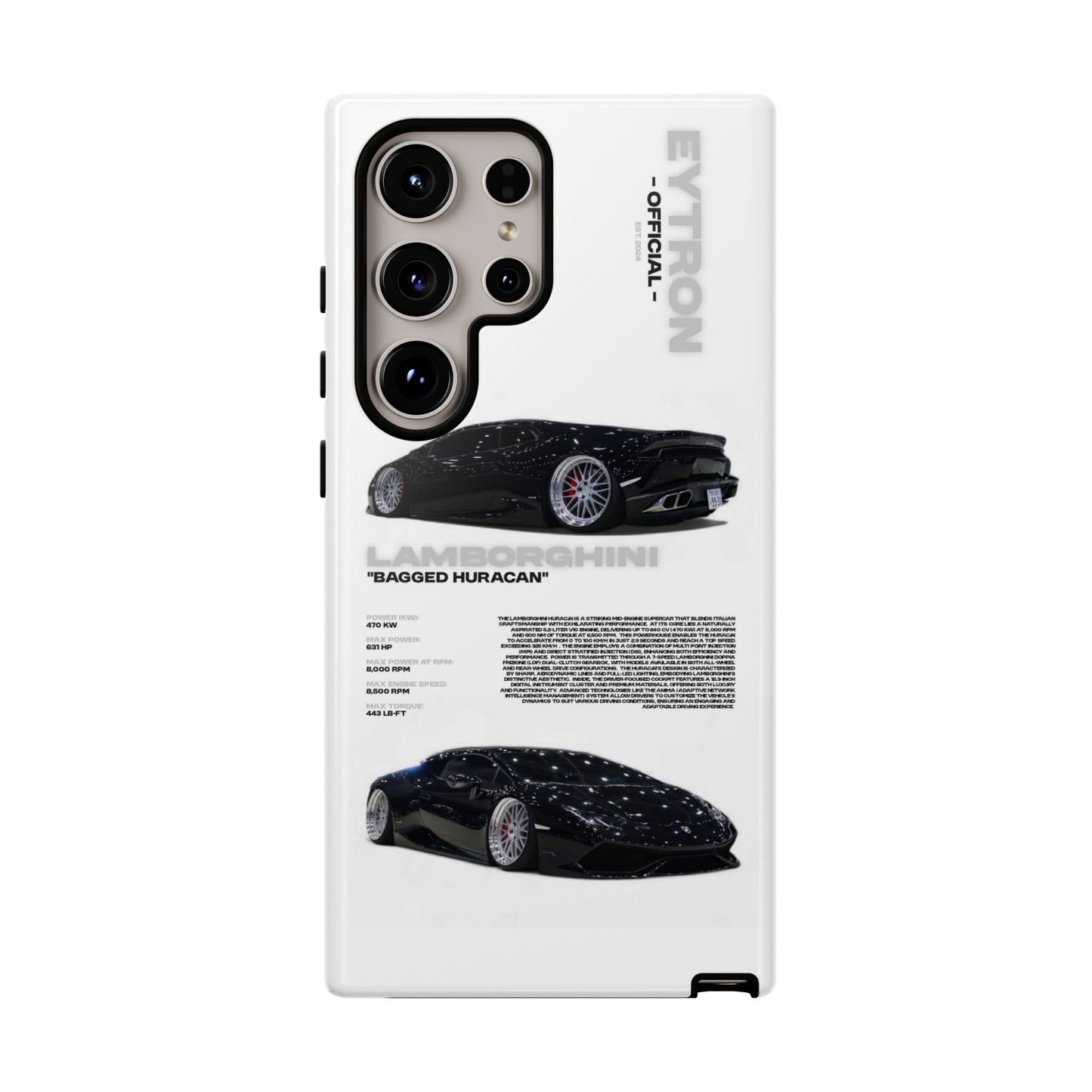 "Bagged Huracán" Sturdy Case