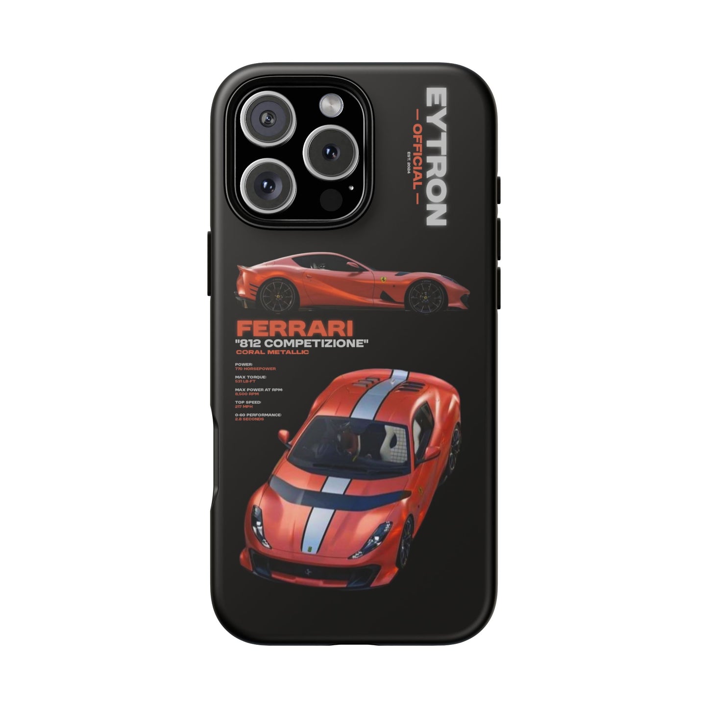 "Coral Metallic" Sturdy Case