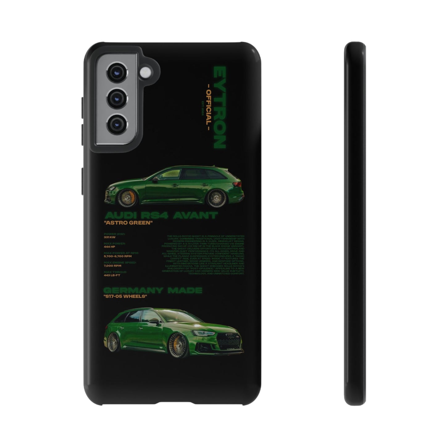 "Astro Green" Sturdy Case