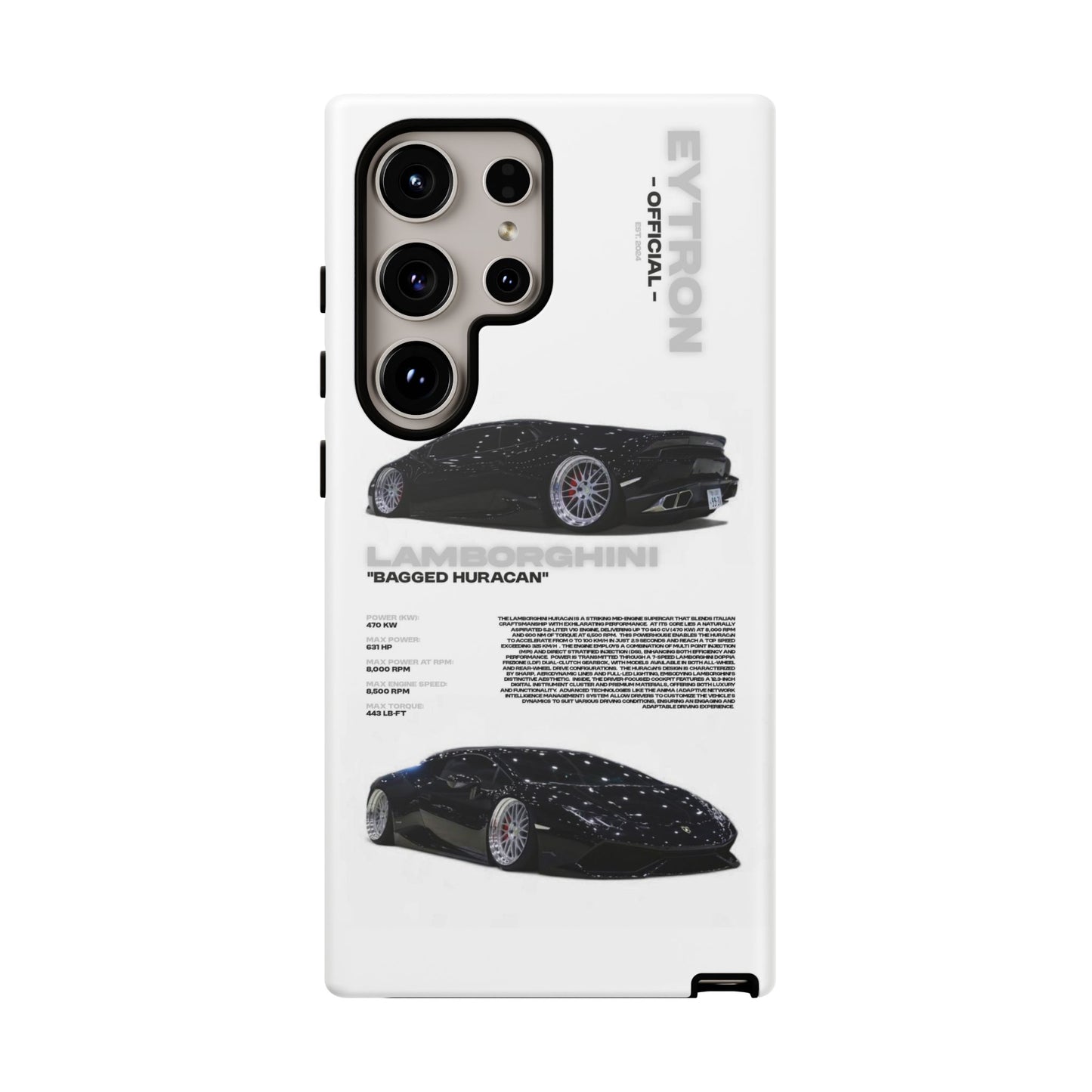 "Bagged Huracán" Sturdy Case