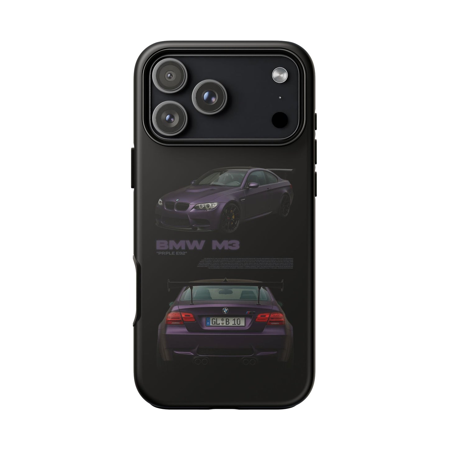 "PRPLE E92" Sturdy Case