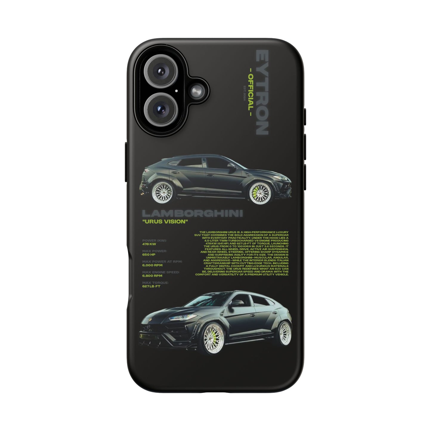 "Urus Vision" Sturdy Case