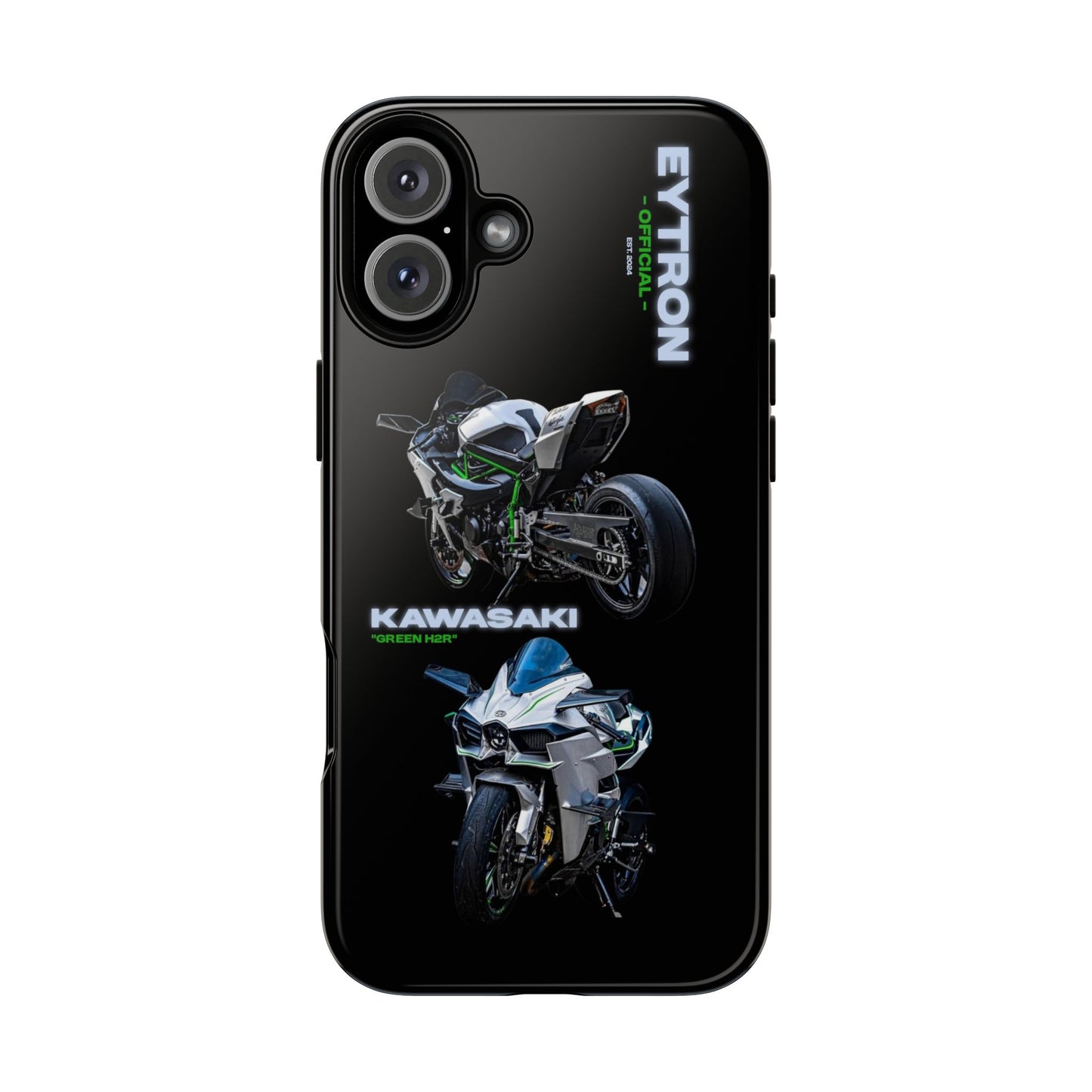 "Green H2R" Moto Case