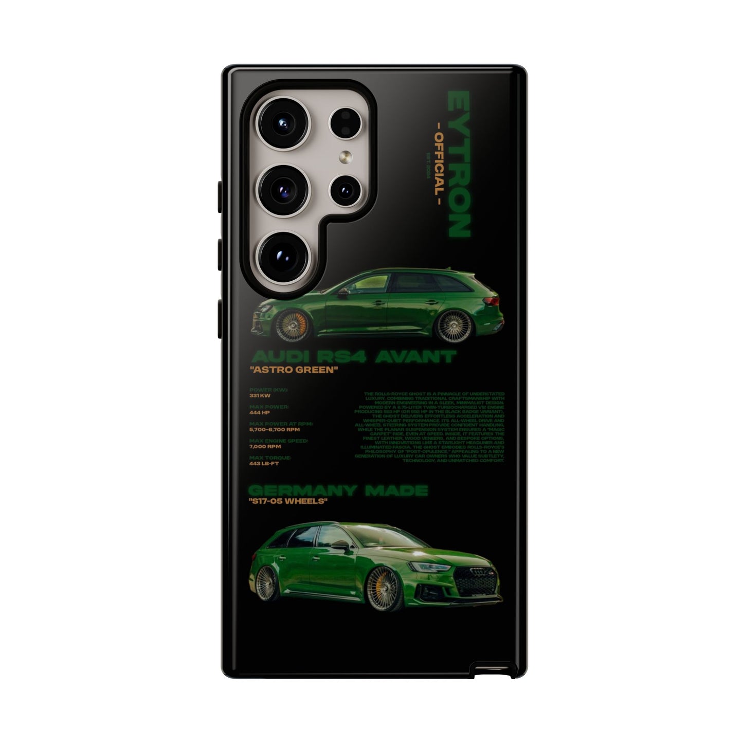 "Astro Green" Sturdy Case