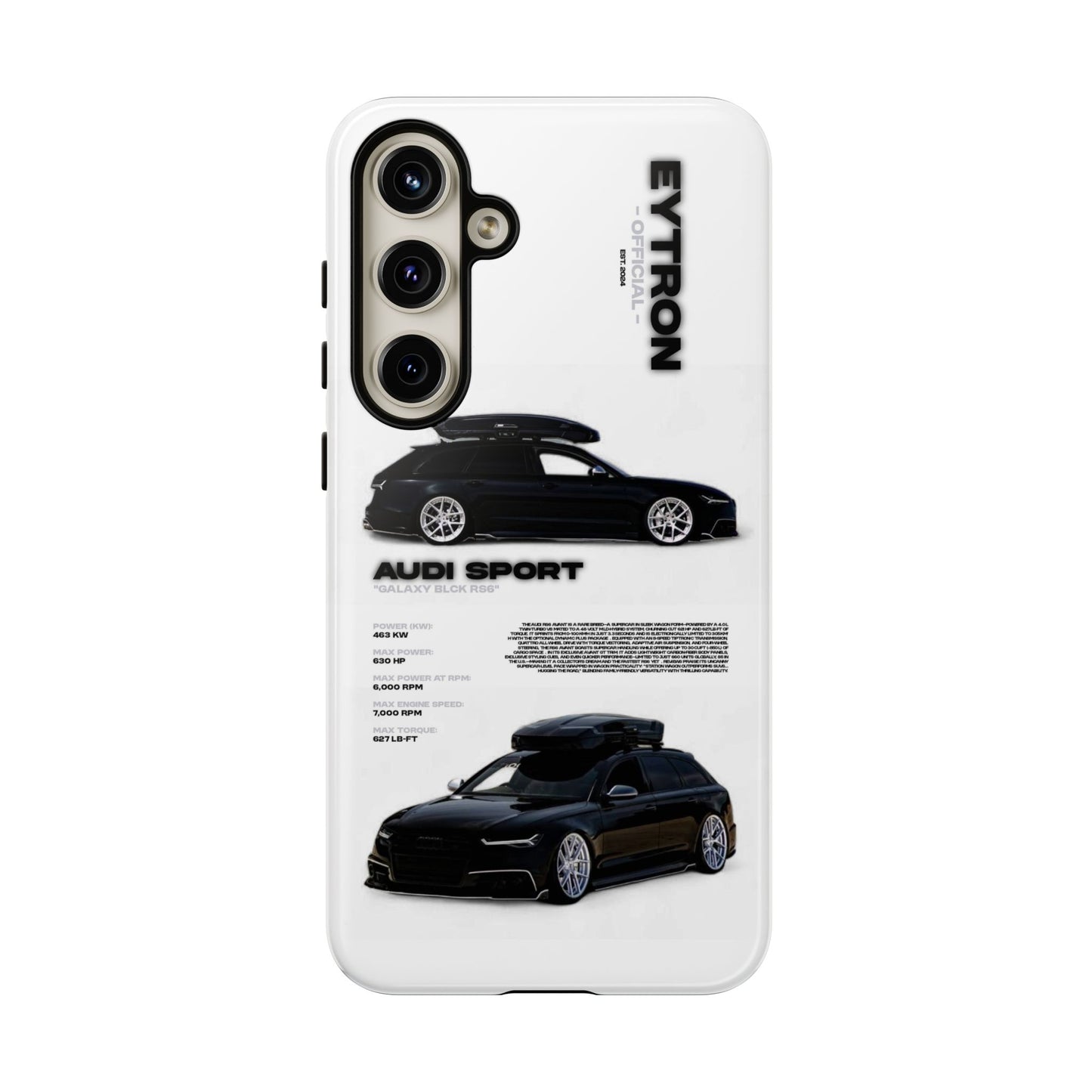 "Galaxy BLCK RS6" Sturdy Case