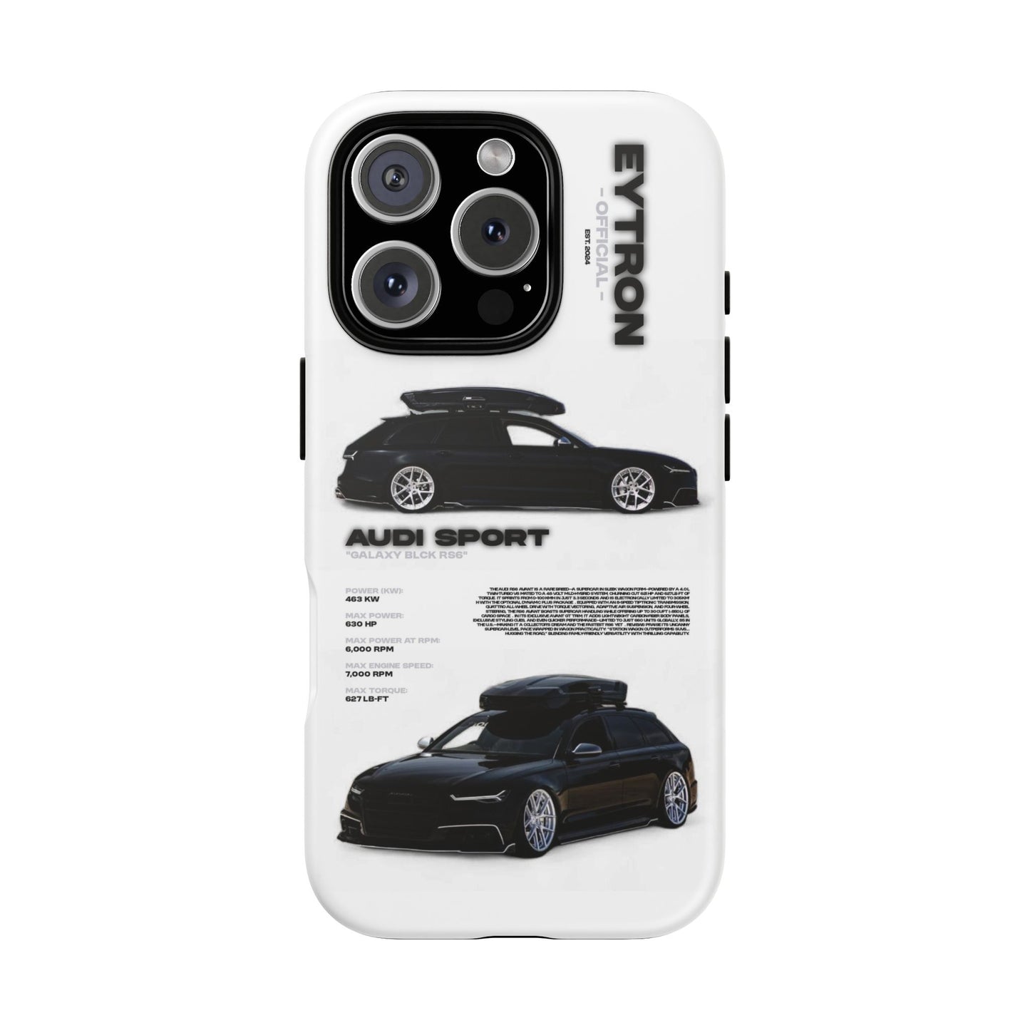 "Galaxy BLCK RS6" Sturdy Case