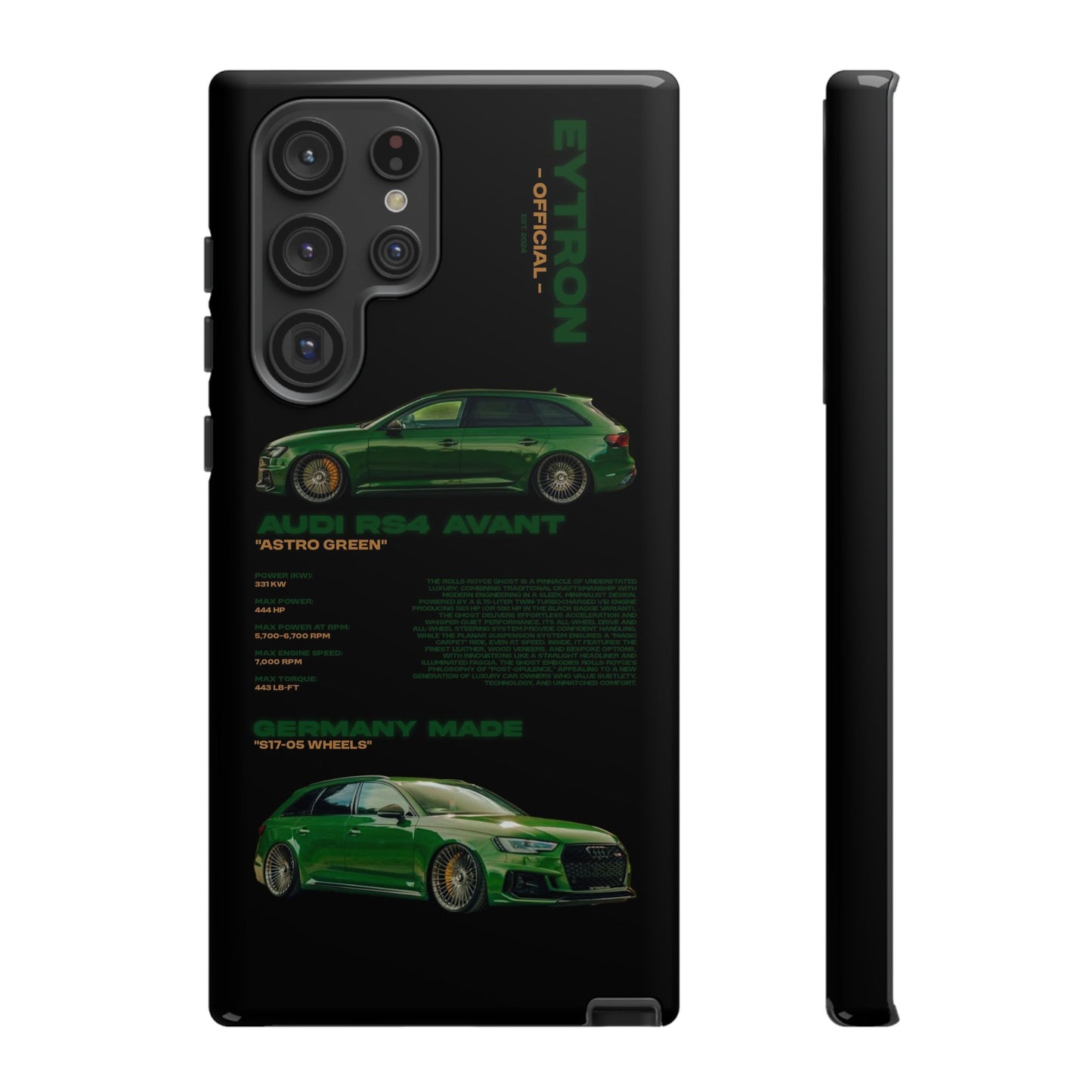 "Astro Green" Sturdy Case