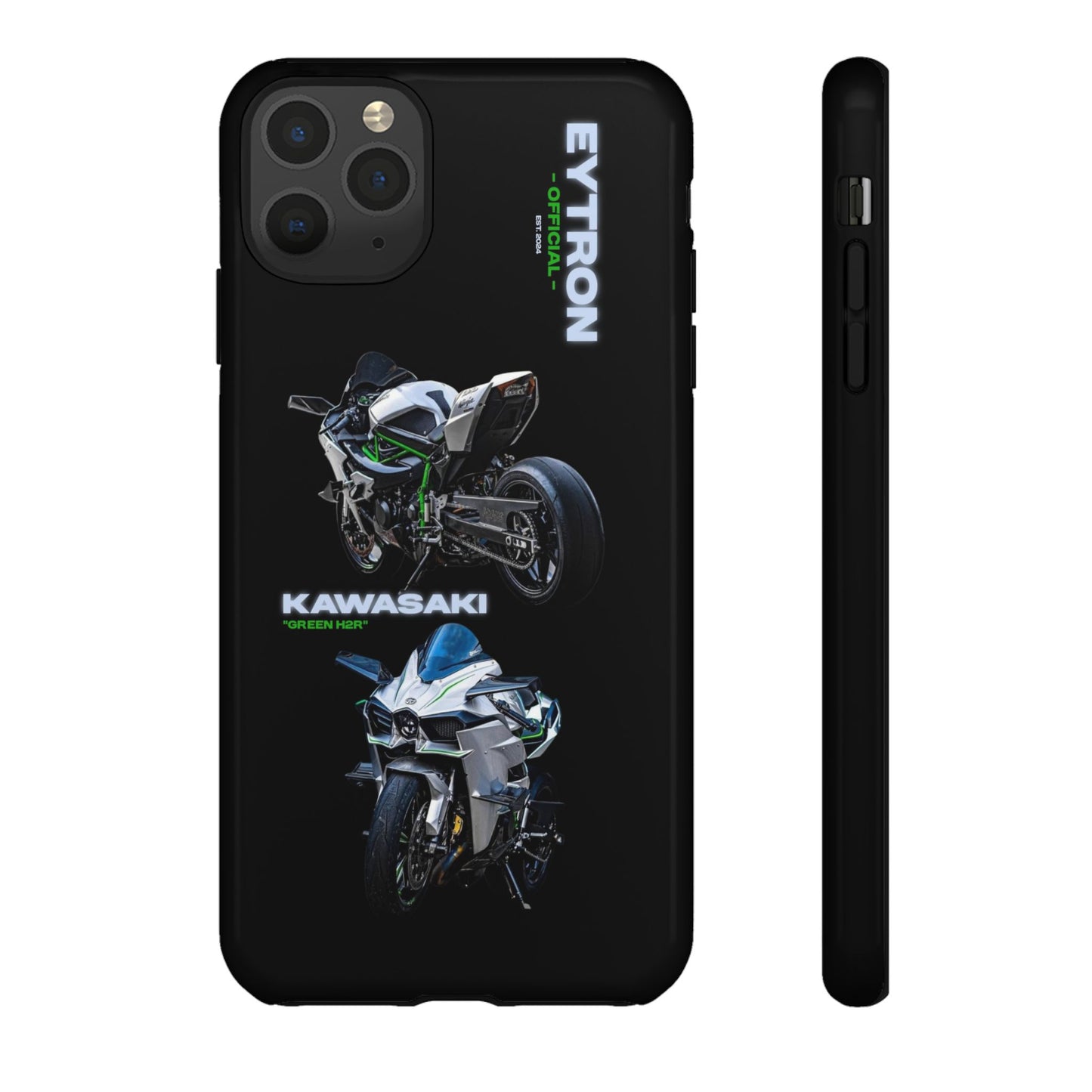 "Green H2R" Moto Case