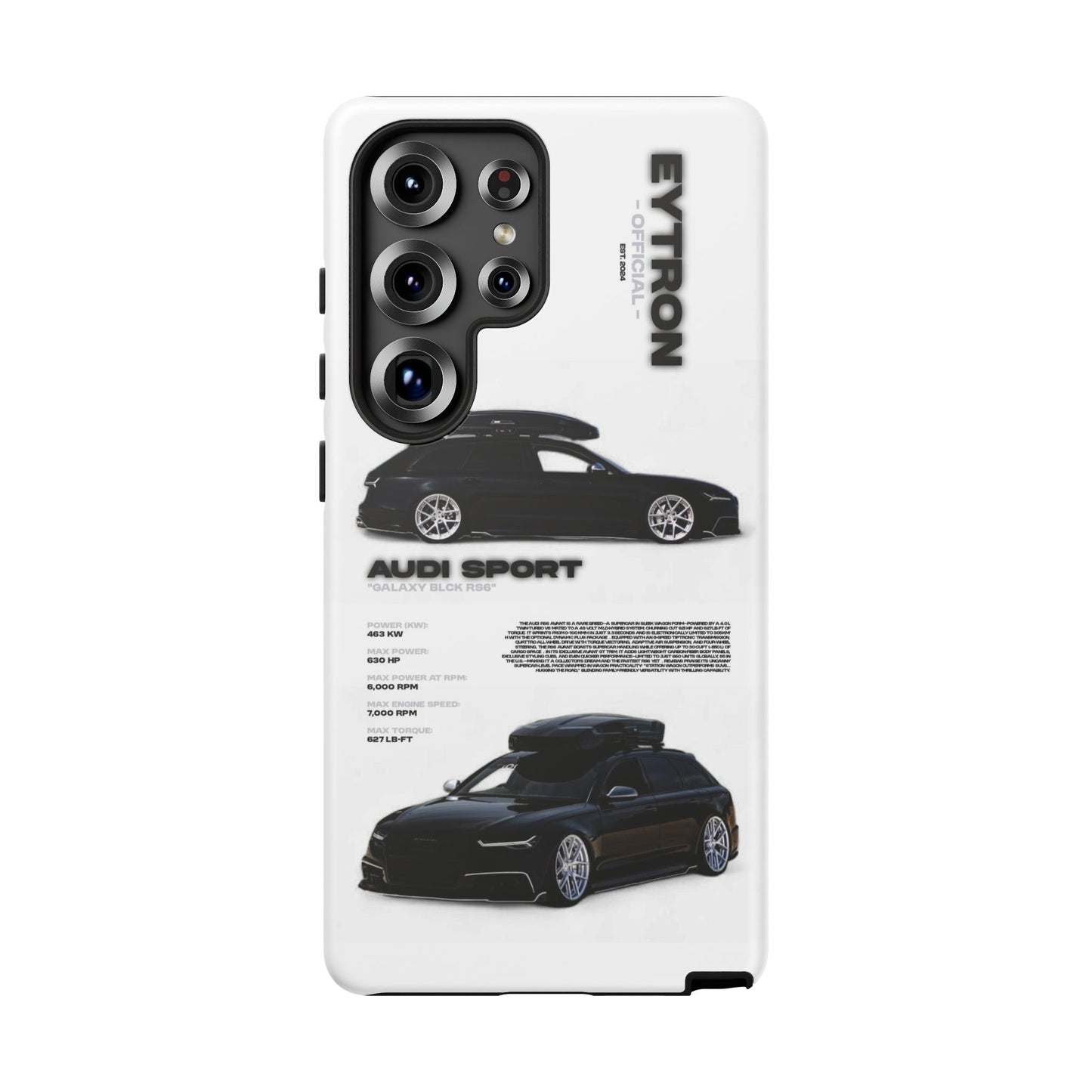 "Galaxy BLCK RS6" Sturdy Case