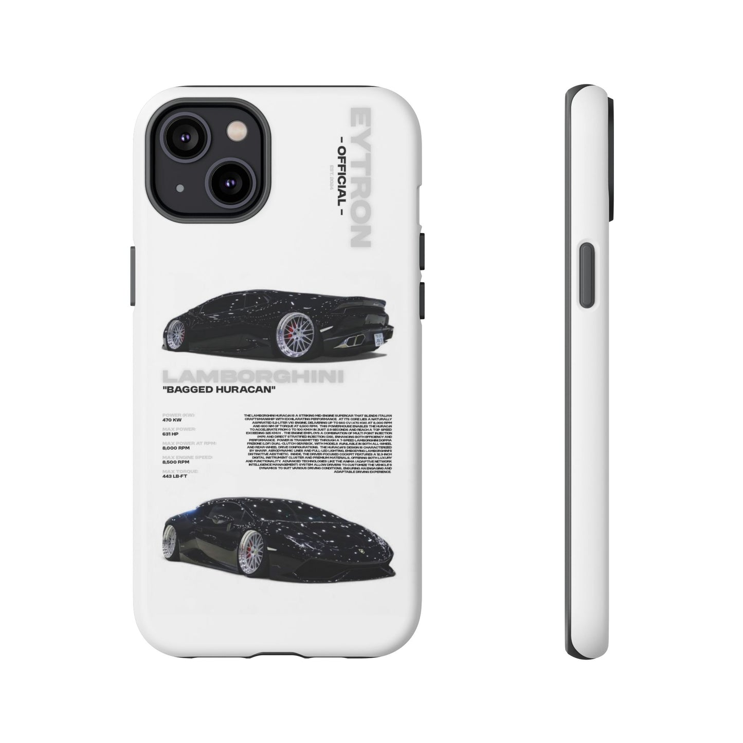 "Bagged Huracán" Sturdy Case
