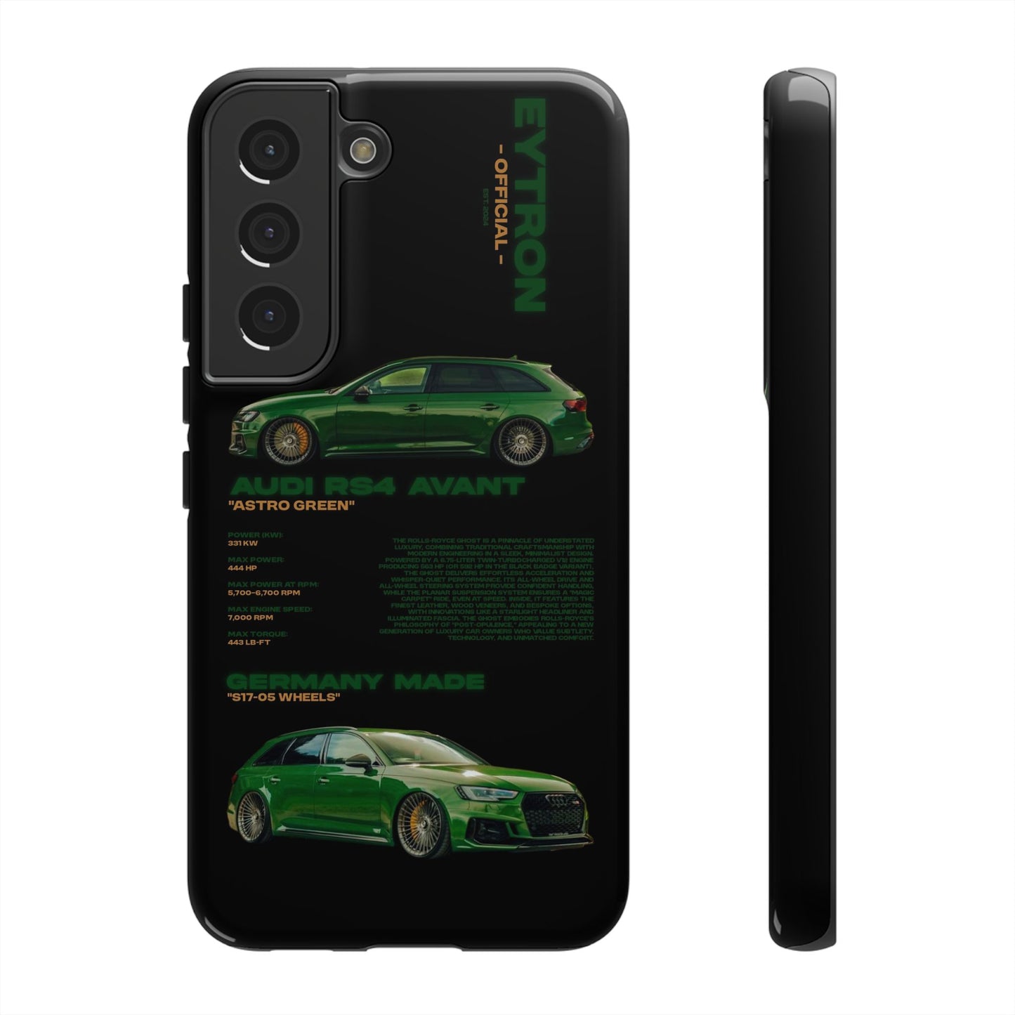 "Astro Green" Sturdy Case