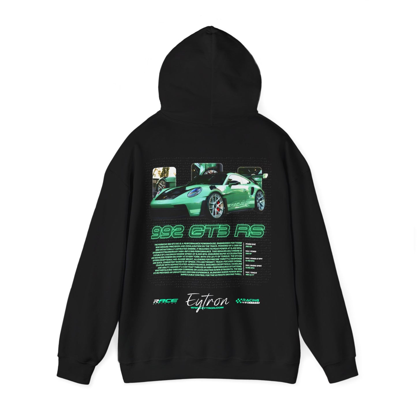 "'992 GT3 RS" Premium Hoodie