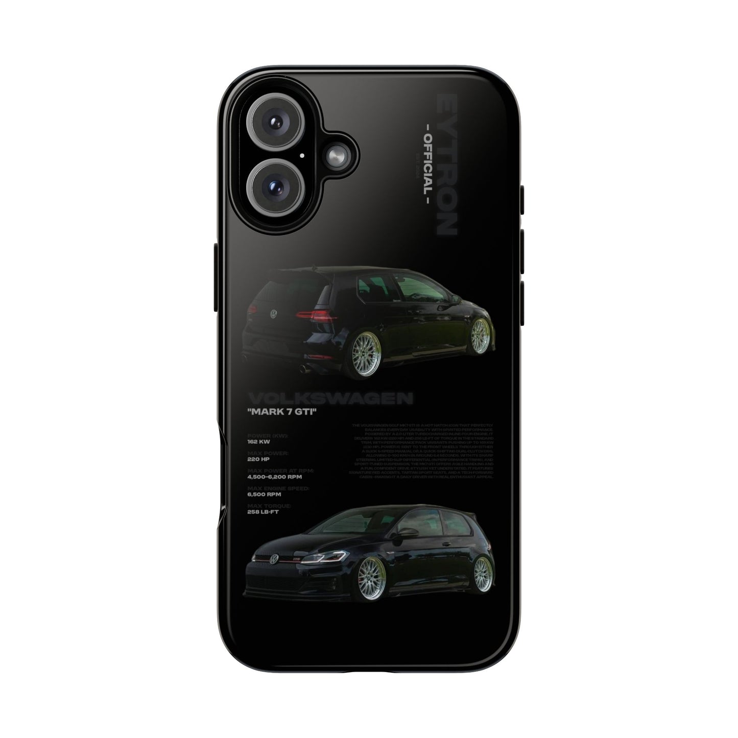 "Mark 7 GTI" Sturdy Case