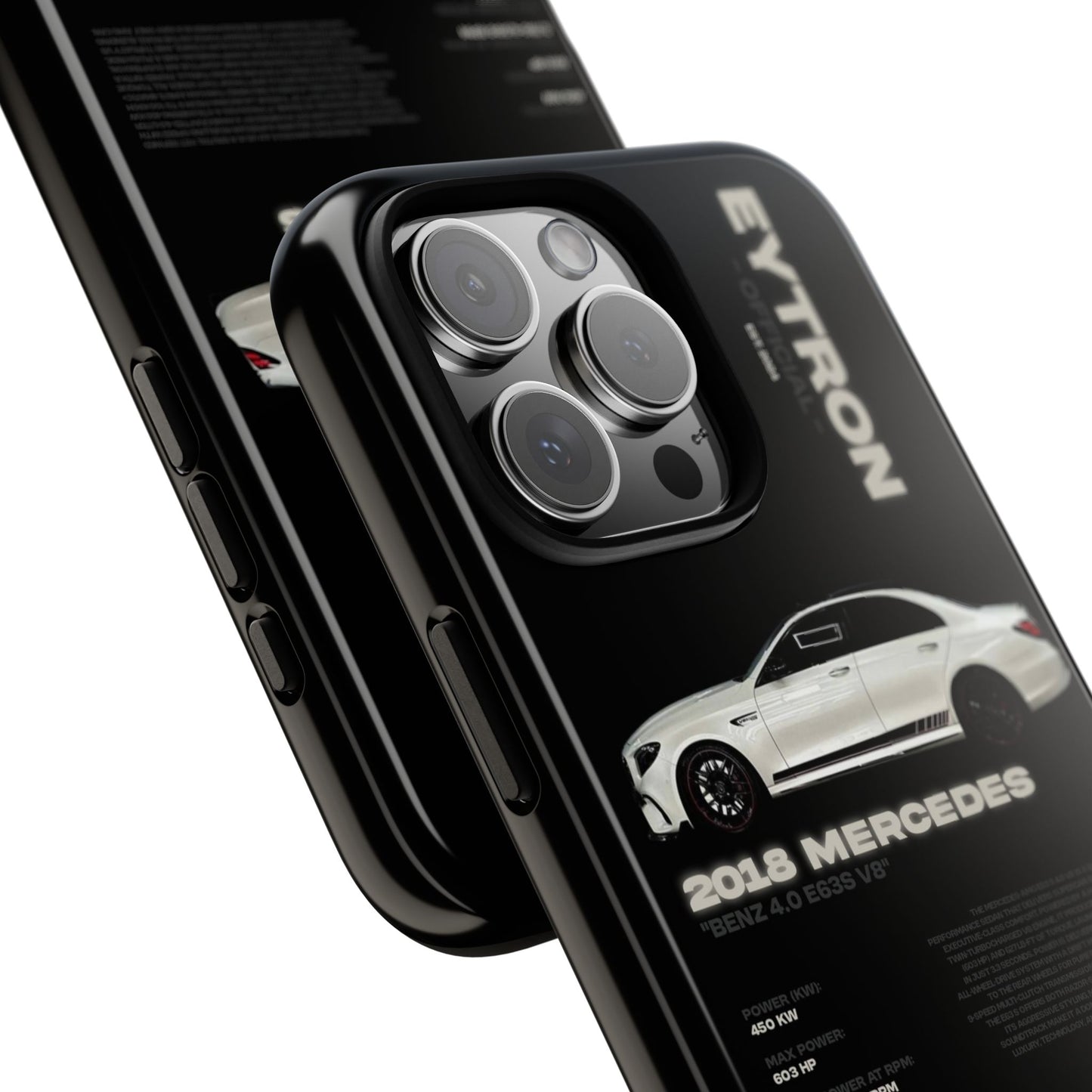 "Benz 4.0 E63S V8" Sturdy Case