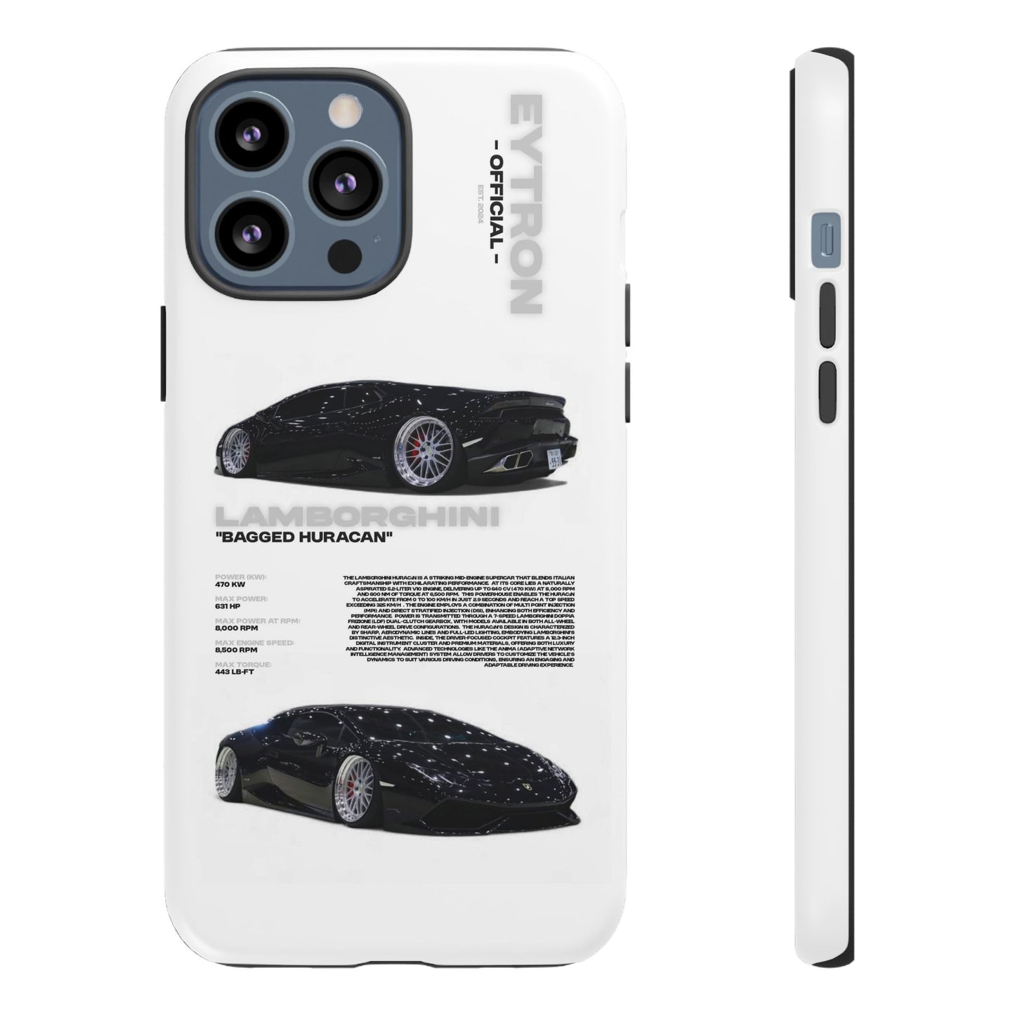 "Bagged Huracán" Sturdy Case