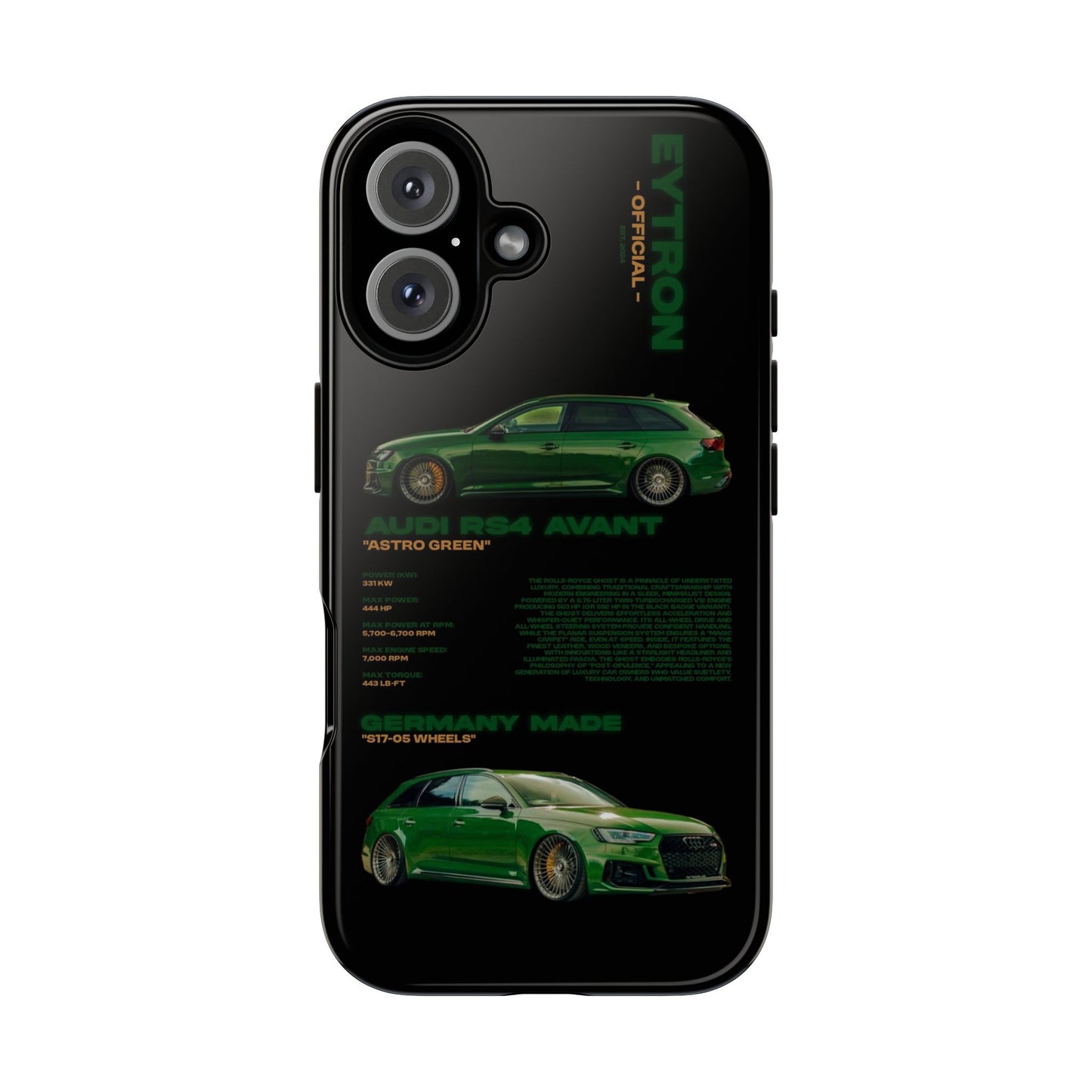 "Astro Green" Sturdy Case