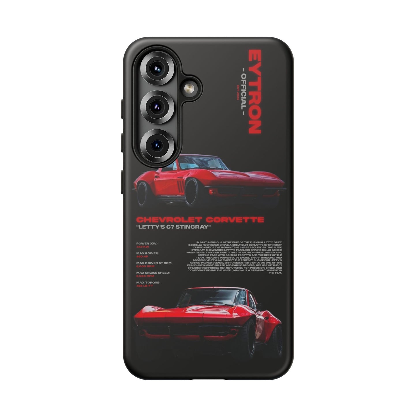 "Letty's C7 Stingray" Sturdy Case