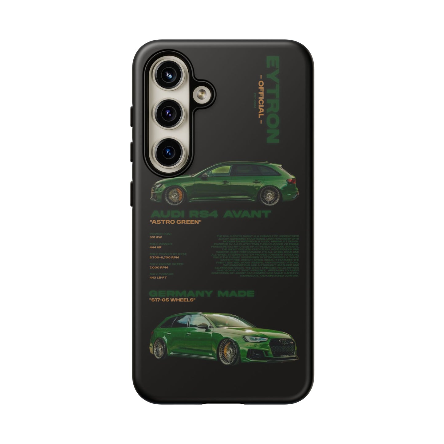 "Astro Green" Sturdy Case
