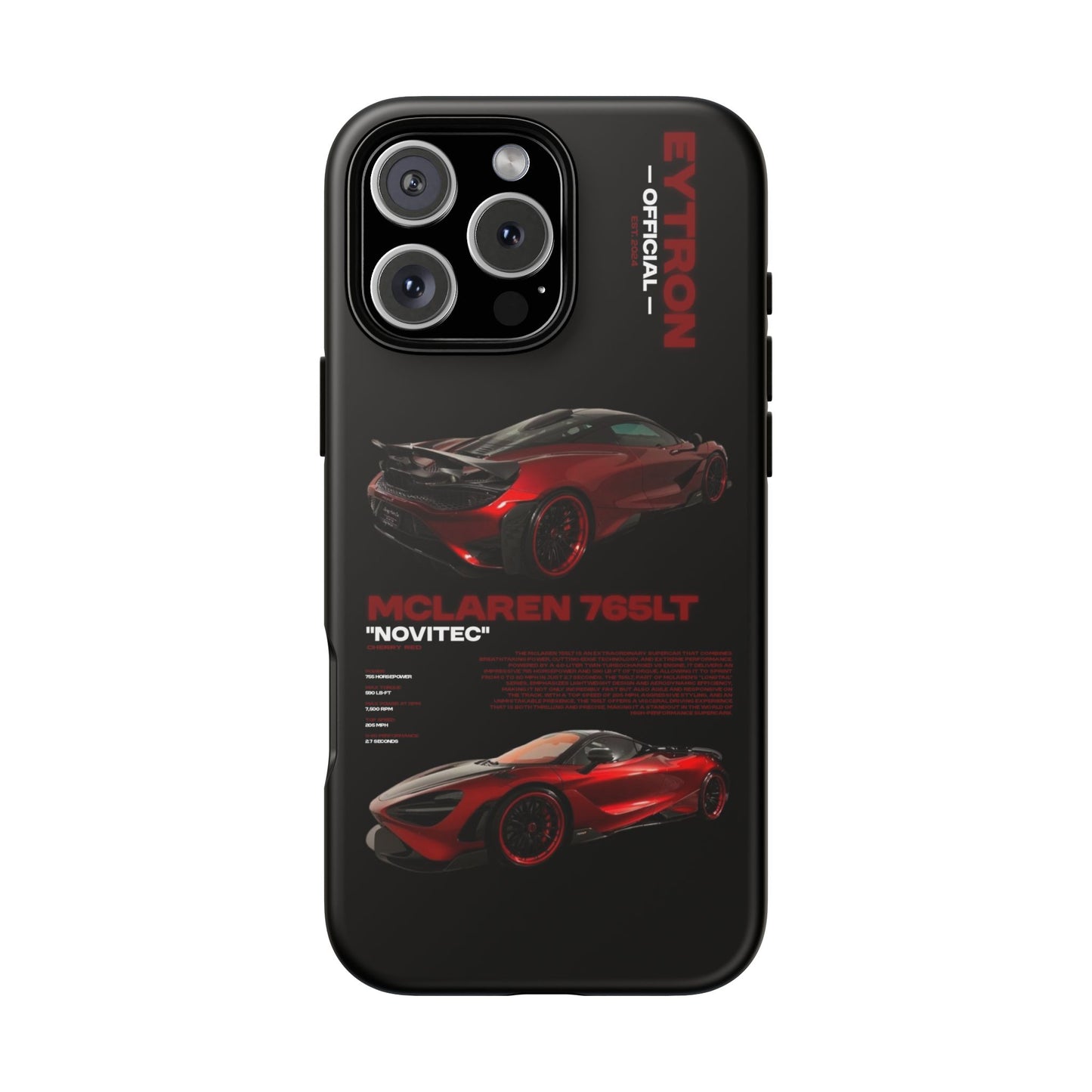 "Cherry Red" Sturdy Case