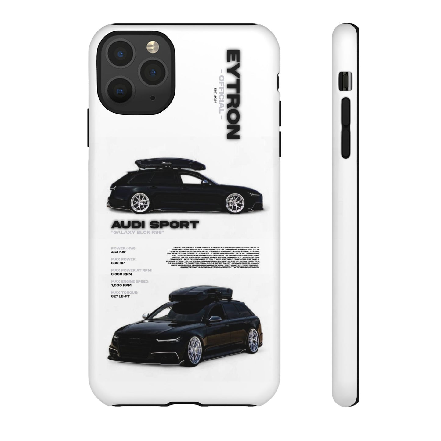 "Galaxy BLCK RS6" Sturdy Case