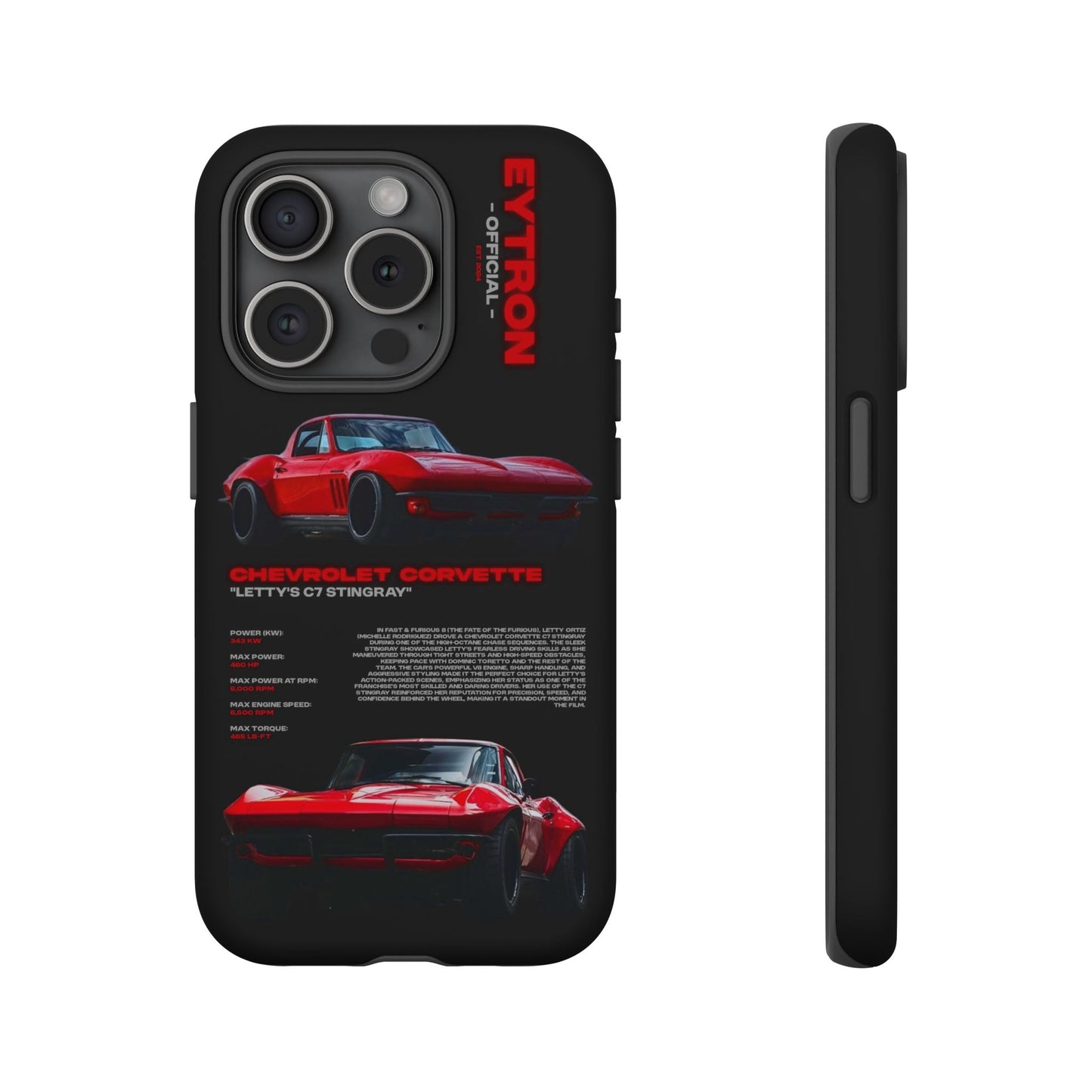 "Letty's C7 Stingray" Sturdy Case