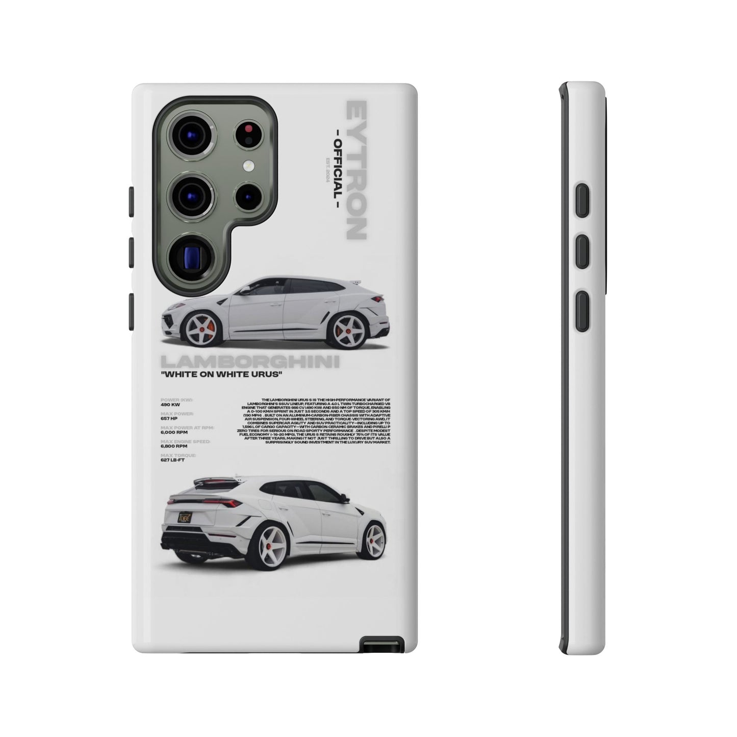 "White On White Urus" Sturdy Case