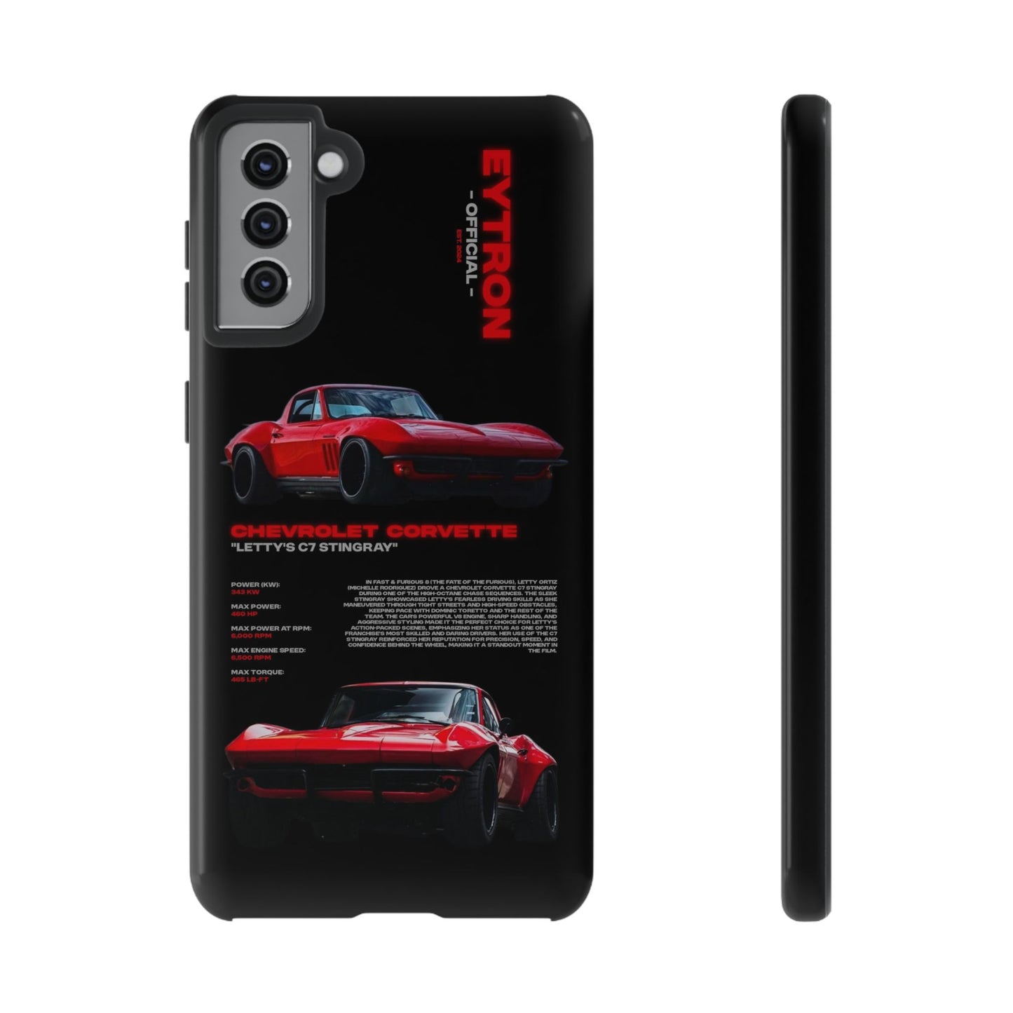 "Letty's C7 Stingray" Sturdy Case