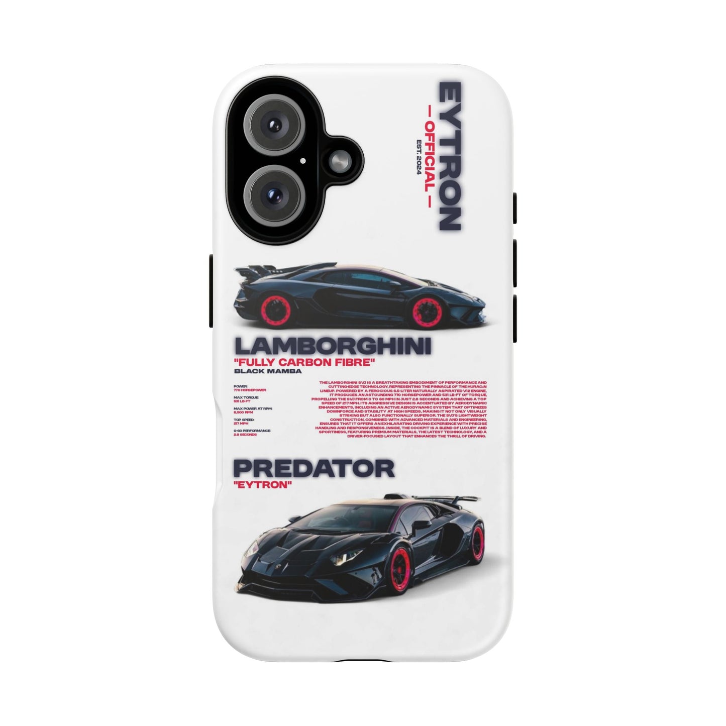 "Black Mamba" Sturdy Case