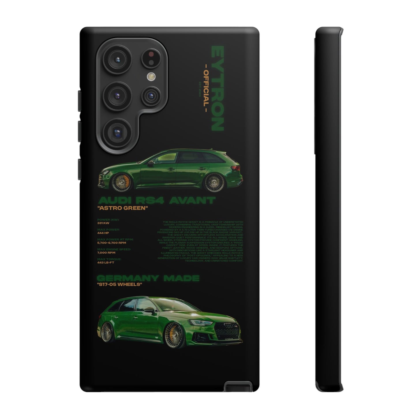 "Astro Green" Sturdy Case