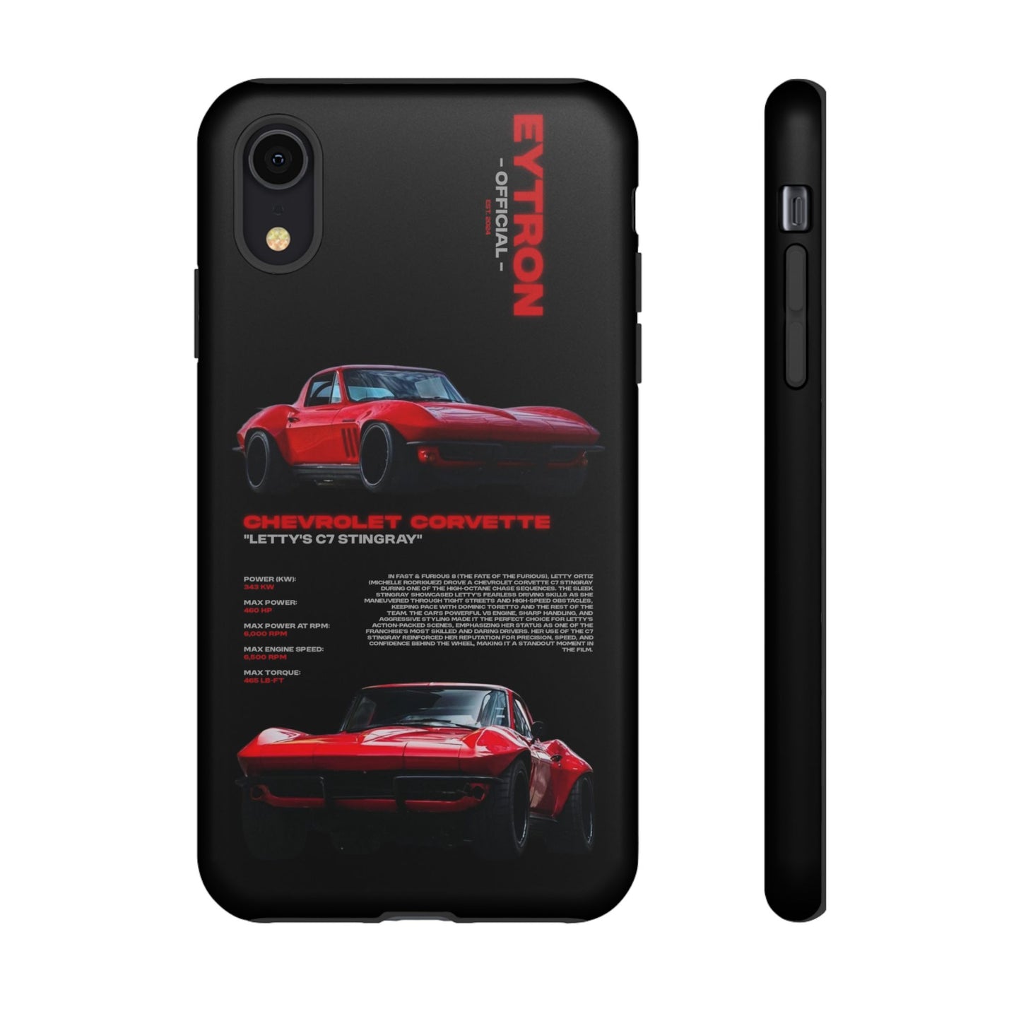 "Letty's C7 Stingray" Sturdy Case