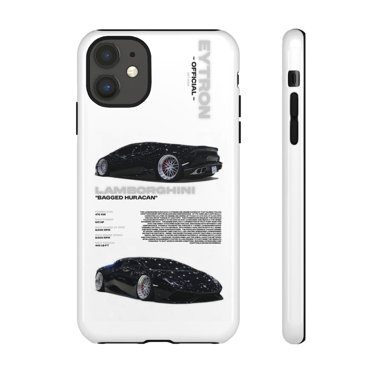 "Bagged Huracán" Sturdy Case