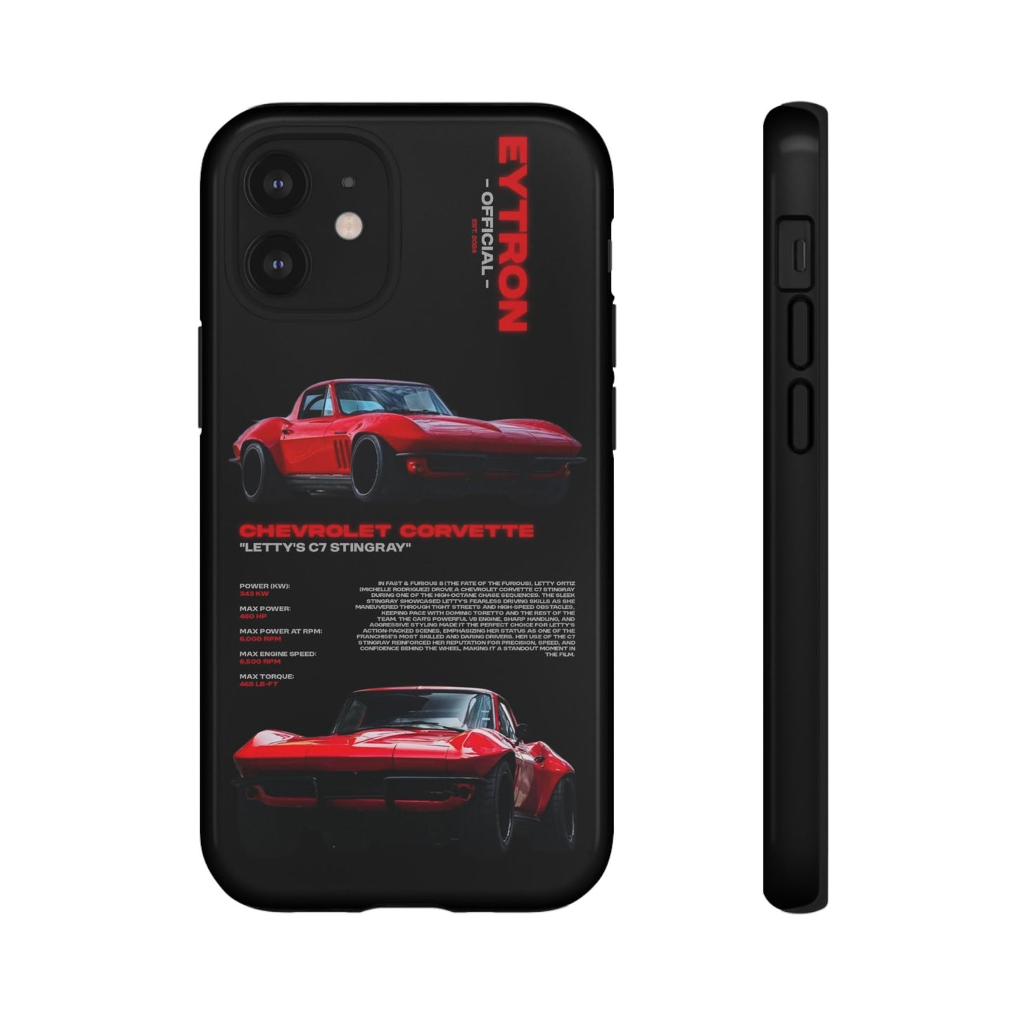 "Letty's C7 Stingray" Sturdy Case