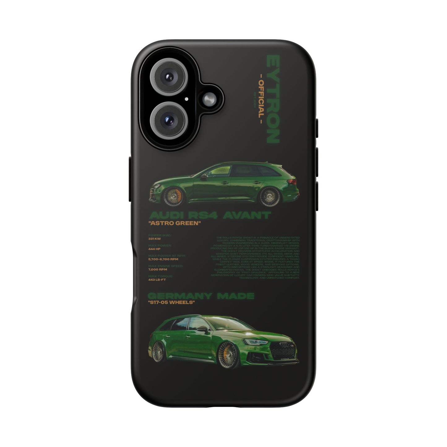 "Astro Green" Sturdy Case