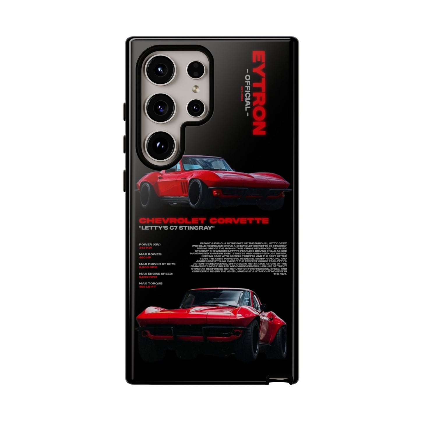 "Letty's C7 Stingray" Sturdy Case