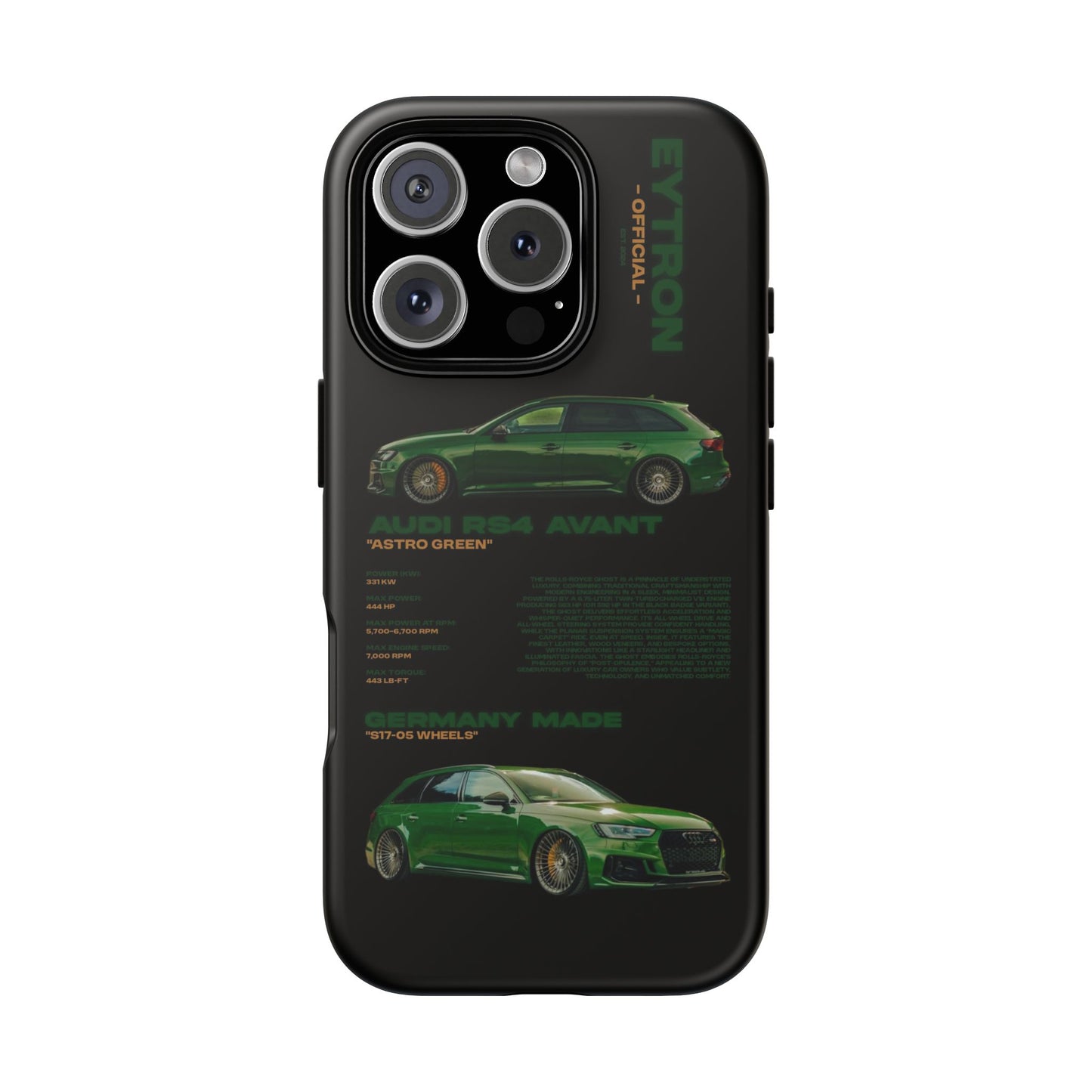 "Astro Green" Sturdy Case