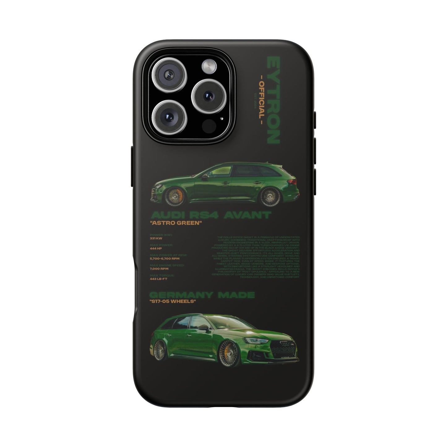 "Astro Green" Sturdy Case