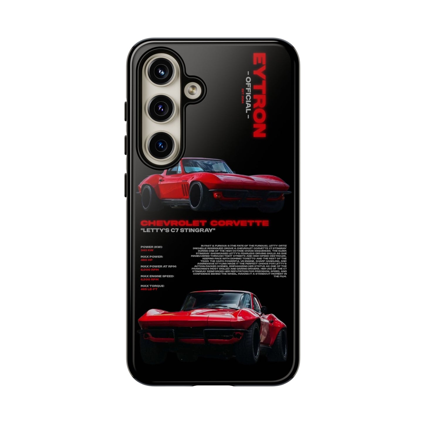 "Letty's C7 Stingray" Sturdy Case