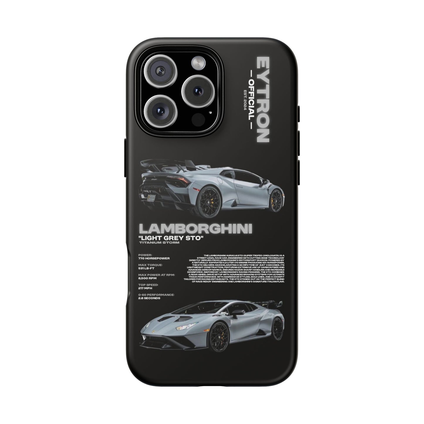 "Titanium Storm" Sturdy Case