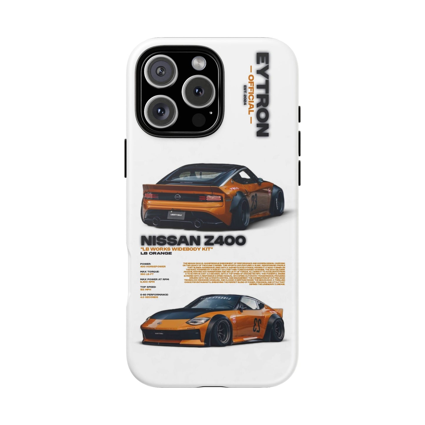 "LB Orange" Sturdy Case