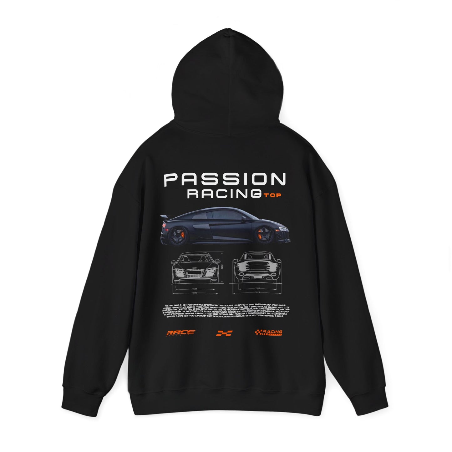 "Audi R8" Premium Hoodie